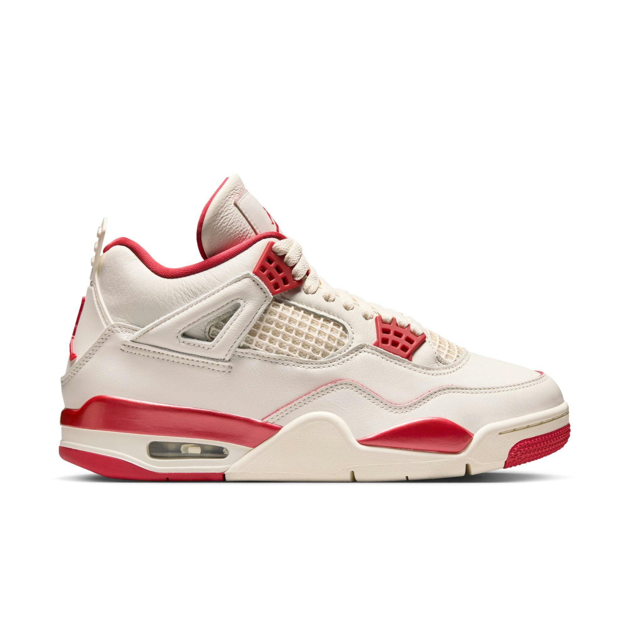 Hero image for Air Jordan 4 Retro 'Pale Ivory and Tough Red' (Women's)