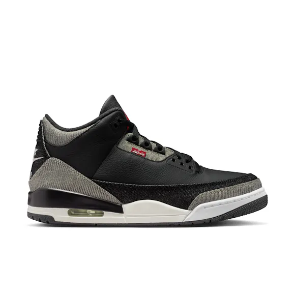 Hero image for Air Jordan 3 x Levi's 'Black and White'