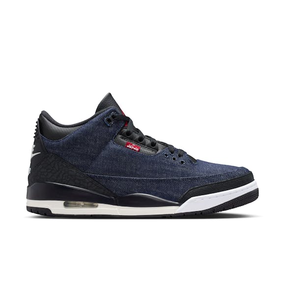 Hero image for Air Jordan 3 x Levi's 'Indigo and Gym Red'