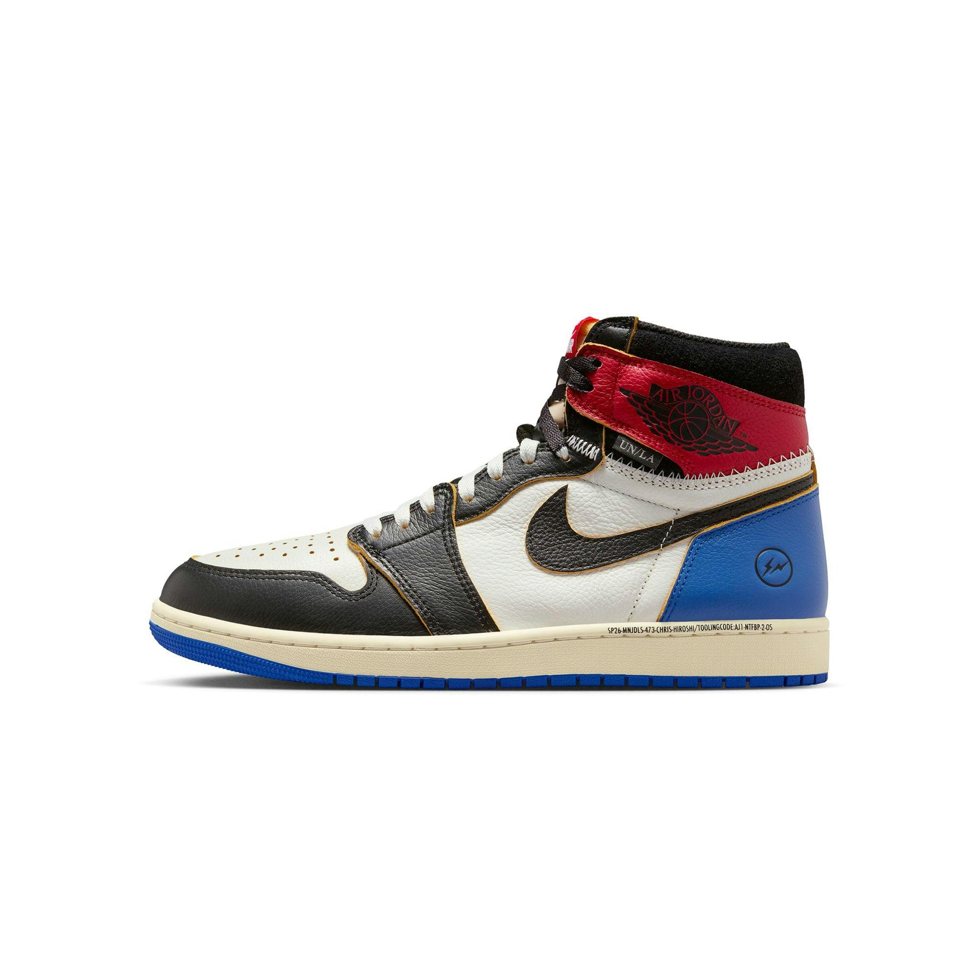 Air Jordan 1 x Union LA x Fragment Design Mens High OG SP Shoes