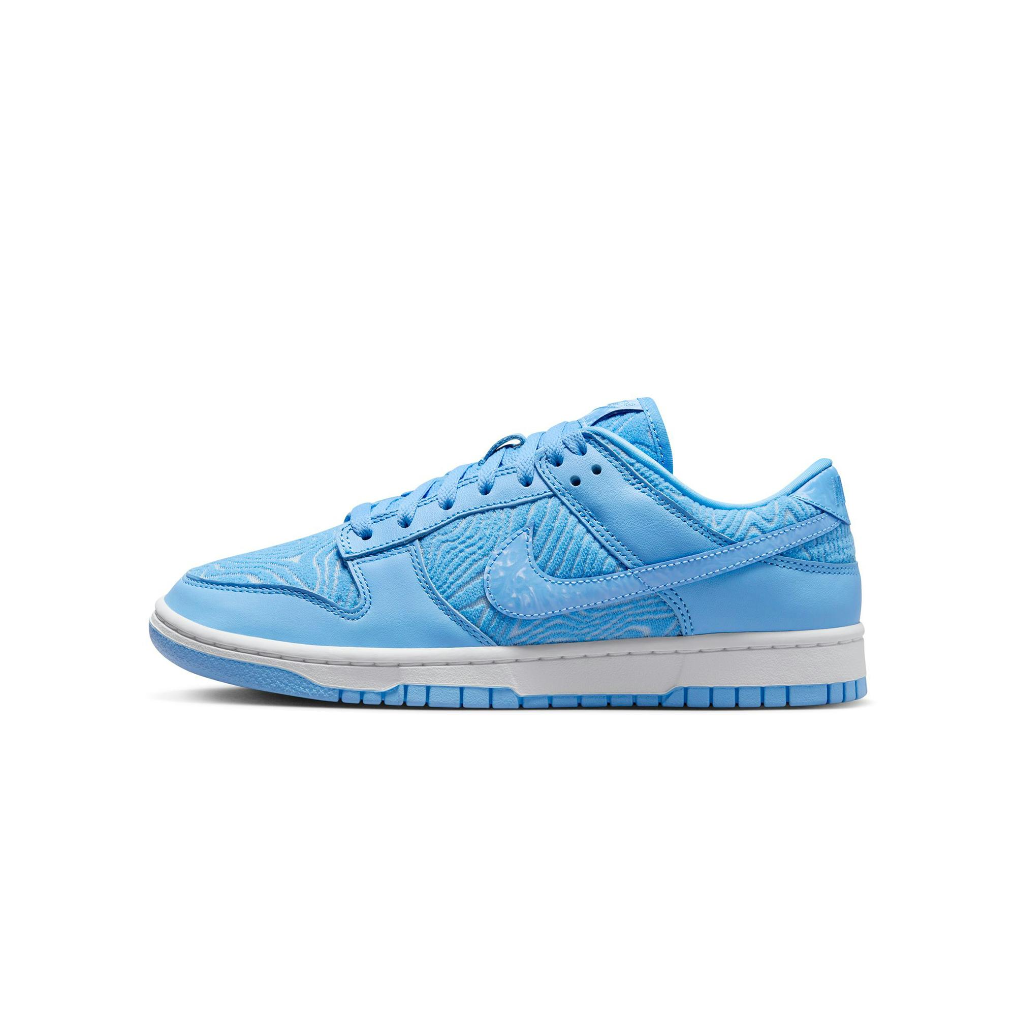 Image of Nike Mens Dunk Low Premium University Blue Shoes