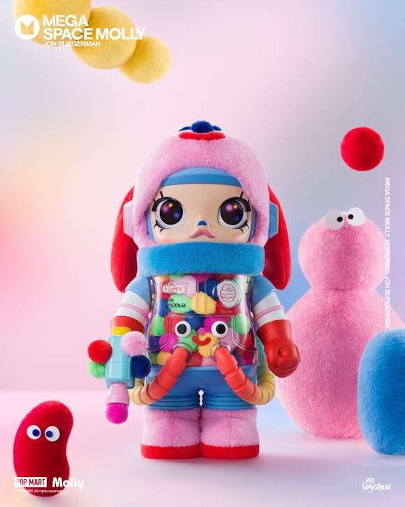 Hero image for MEGA SPACE MOLLY 1000% Jon Burgerman