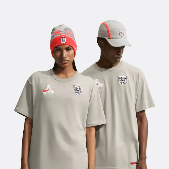 Hero image for Nike England x Palace T-Shirt - Grey