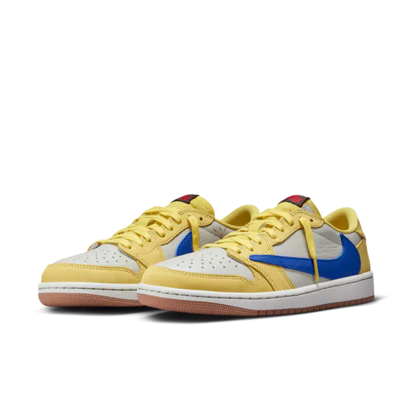 Hero image for Jordan 1 Low x Travis Scott 'Canary'