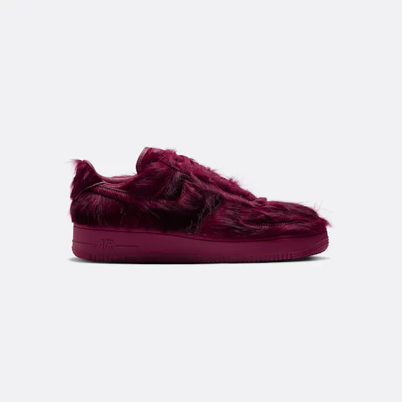 Hero image for Nike AF1 Pony Hair "Team Red"