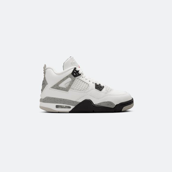 Hero image for GS Jordan 4 Retro "White Cement"