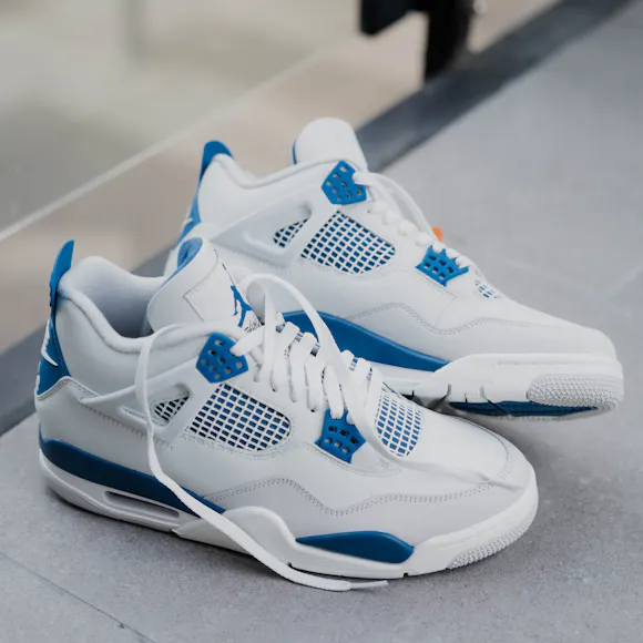 Hero image for Jordan 4 'Military Blue'
