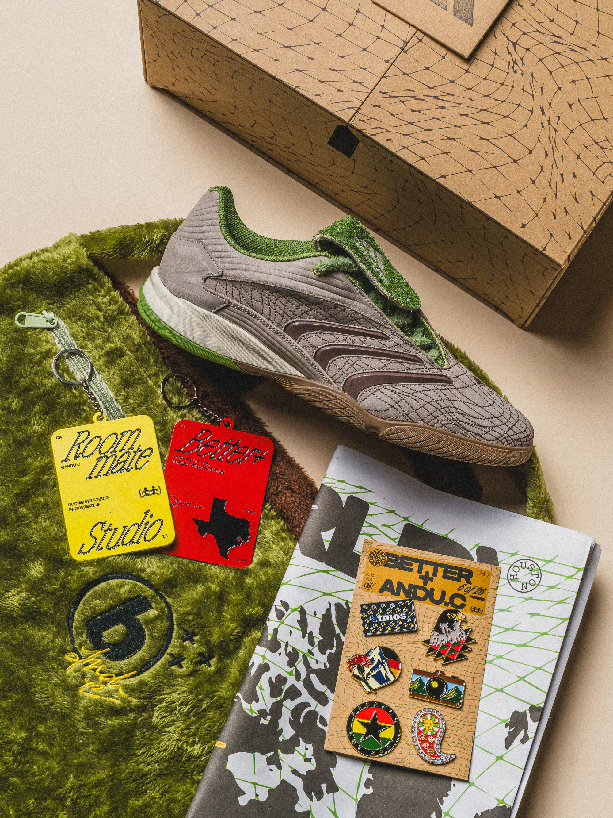 Image of Adidas Predator Sala x better+ x Andu.C 'Grassroots' Tier 2