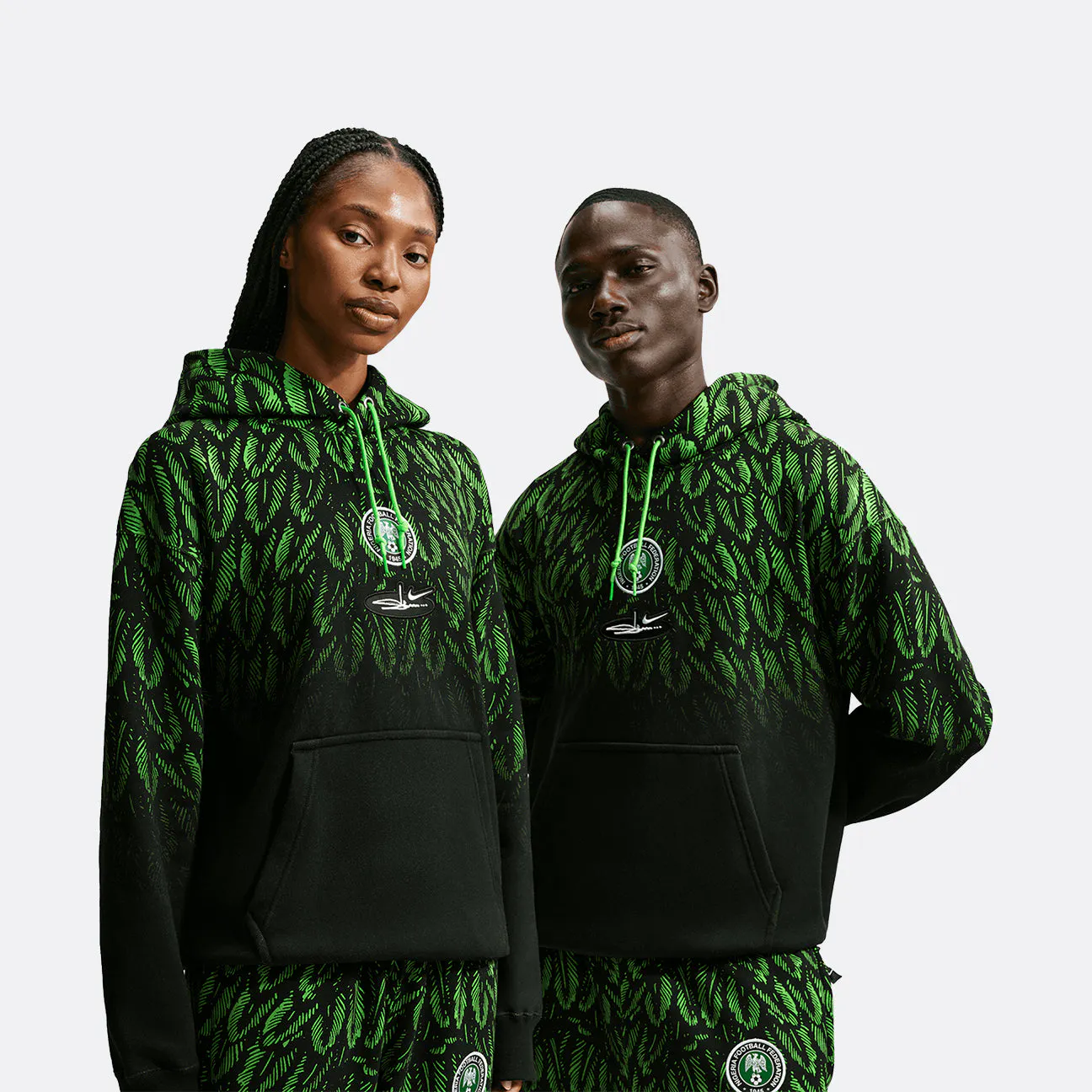 Image of Nike Nigeria x Slawn Fleece Hoodie