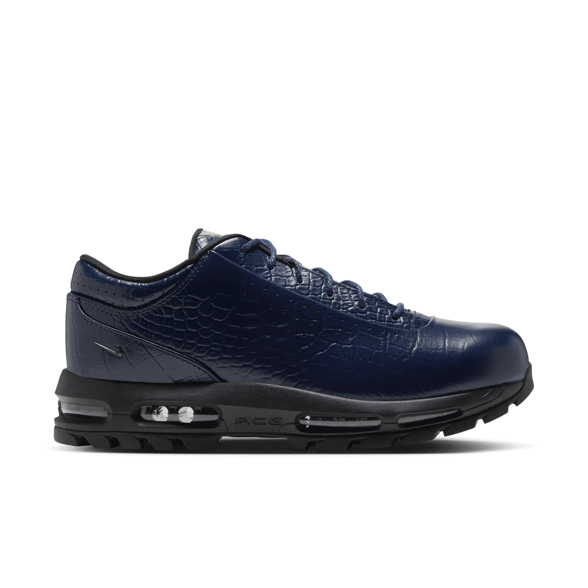 Image of Nike Air Max Goadome Low 'Croc Skin Navy'