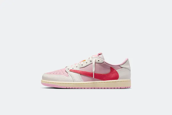 Hero image for Air Jordan 1 Low OG SP x Travis Scott 'Shy Pink and Tropical Pink'