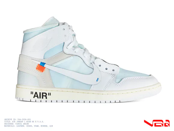 Hero image for Air Jordan 1 Retro High OG SP x V.A.A. 'White/White'