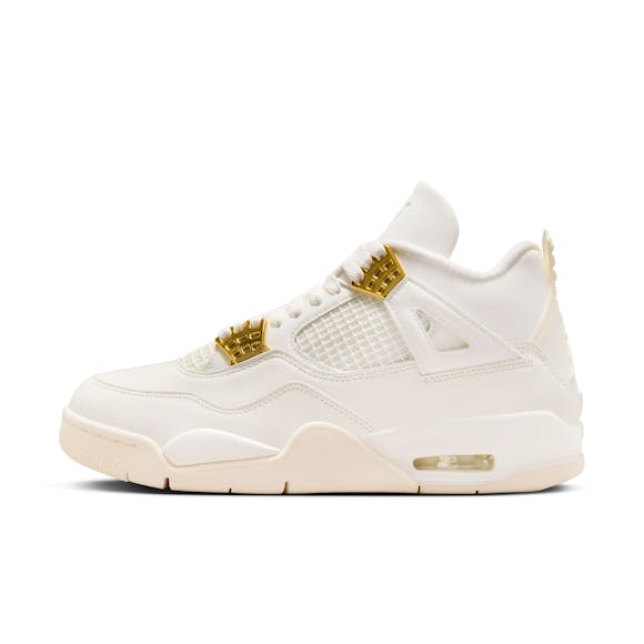 Hero image for WMNS Air Jordan 4 "White & Gold"