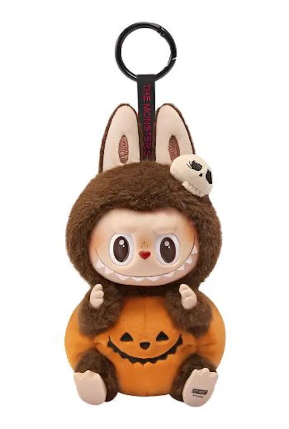 Hero image for Pop Mart Happy Halloween Party Series Labubu Sitting Pumpkin Vinyl Plush Pendant ( Pick Up Only )
