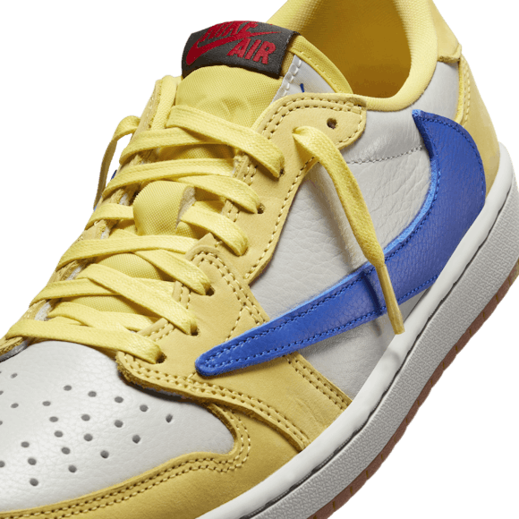 Hero image for Travis Scott x Air Jordan 1 Low Women's "Canary"
