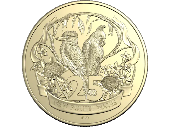 Hero image for 2026 25c Uncirculated Coin – 125 Years of Federation – NSW