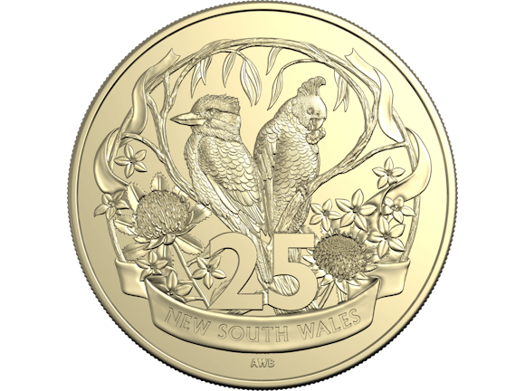 Hero image for 2026 25c Uncirculated Coin – 125 Years of Federation – NSW