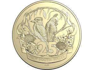 Image of 2026 25c Uncirculated Coin – 125 Years of Federation – NSW