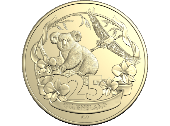 Hero image for 2026 25c Uncirculated Coin – 125 Years of Federation – QLD
