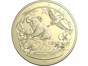 Image of 2026 25c Uncirculated Coin – 125 Years of Federation – QLD