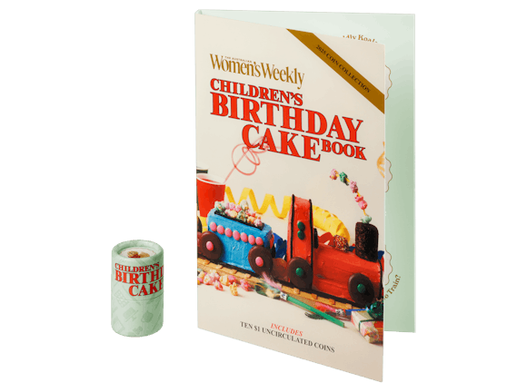 Hero image for 2025 $1 Uncirculated Ten-Coin Collection - The Australian Woman’s Weekly Children’s Birthday Cake Book