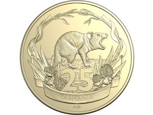 Image of 2026 25c Uncirculated Coin – 125 Years of Federation – TAS