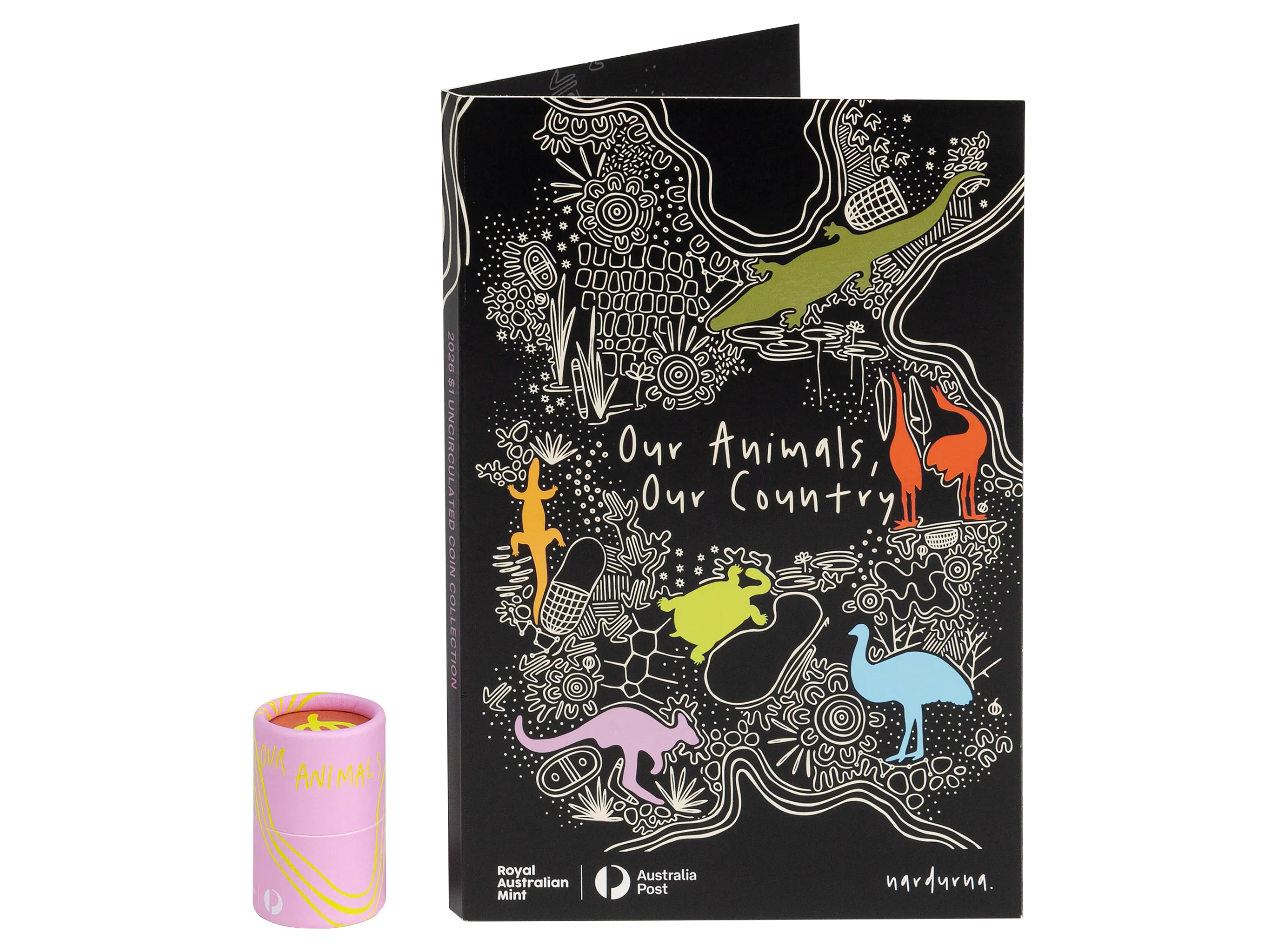 Hero image for 2026 $1 Uncirculated Collection Folder and Five-Coin Set - Our Animals, Our Country