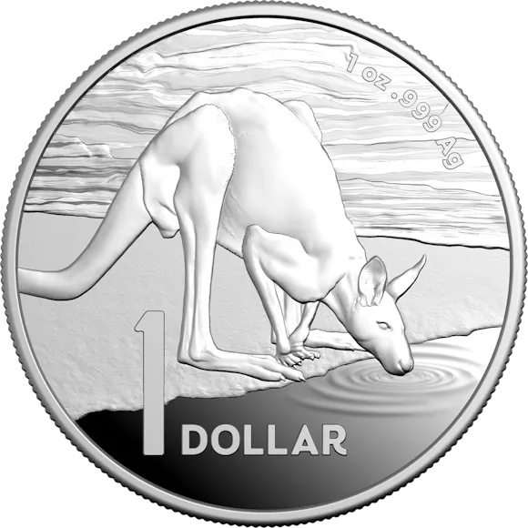 Hero image for 2024 $1 1 oz Fine Silver Proof Coin - Kangaroo Series