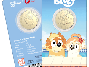 Image of 2024 $1 Privy Mark Uncirculated Coin – Uncle Rad & Frisky