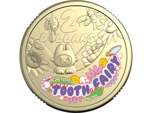 Image of 2026 $2 Uncirculated Coin in Card - Tooth Fairy