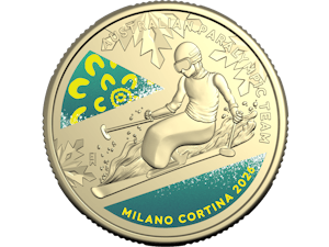 Image of 2026 $1 AlBr Coloured Uncirculated Coin – Winter Paralympics