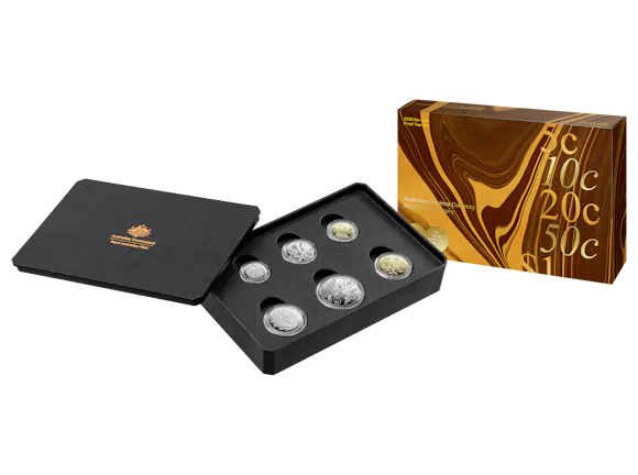 Hero image for 2026 Six-Coin Proof Year Set – Australian Decimal Currency 60th Anniversary
