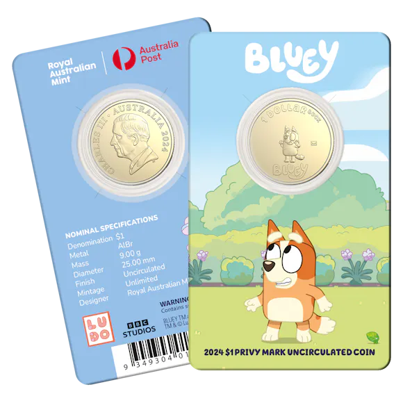 Hero image for 2024 $1 Privy Mark Uncirculated Coin – Bingo