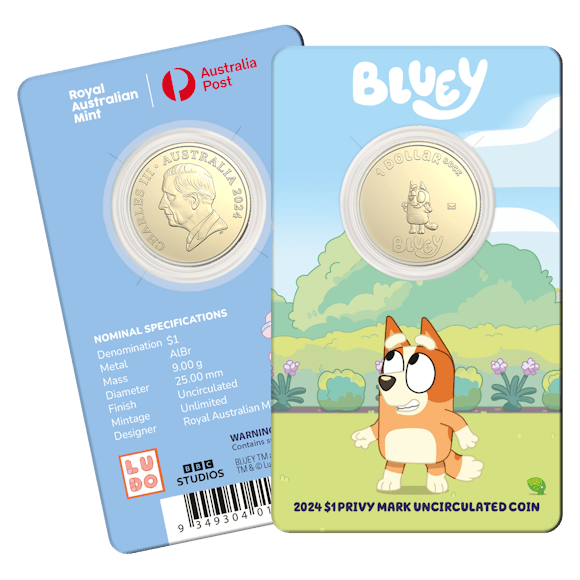 Hero image for 2024 $1 Privy Mark Uncirculated Coin – Bingo