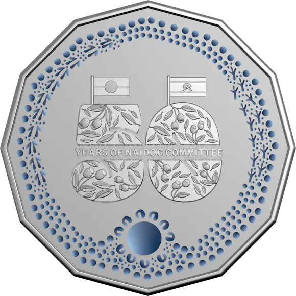 Hero image for 50c Coloured Uncirculated Coin - NAIDOC Week 2024