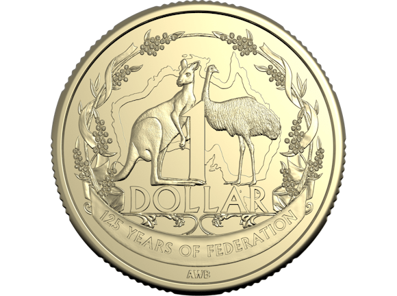 Hero image for 2026 $1 Uncirculated Coin – 125 Years of Federation – Commonwealth