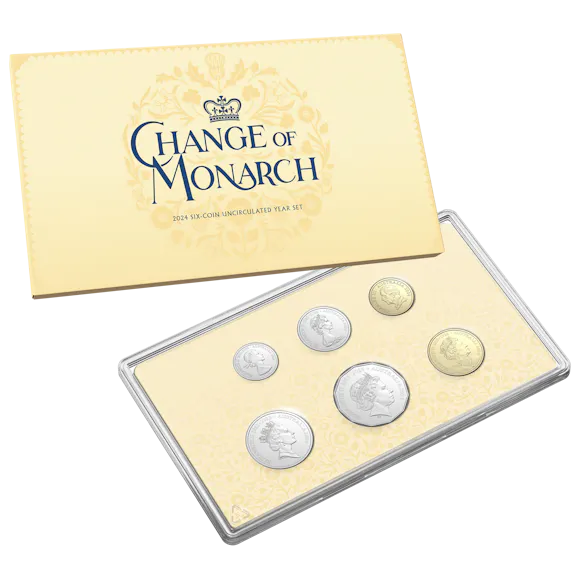 Hero image for Change of Monarch - Uncirculated Year Set