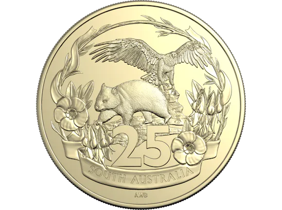 Hero image for 2026 25c Uncirculated Coin – 125 Years of Federation – SA