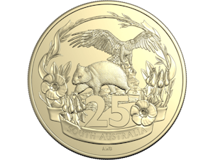 Image of 2026 25c Uncirculated Coin – 125 Years of Federation – SA