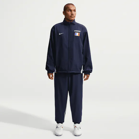 Hero image for Nike - Jacquemus France Reissue Track Jacket - (Blackened Blue/White)