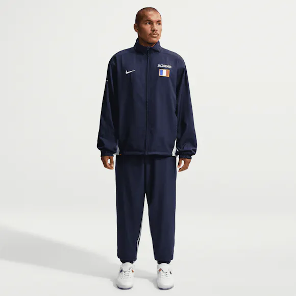 Nike - Jacquemus France Reissue Track Jacket - (Blackened Blue/White) Nike - Jacquemus France Reissue Track Jacket - (Blackened Blue/White)