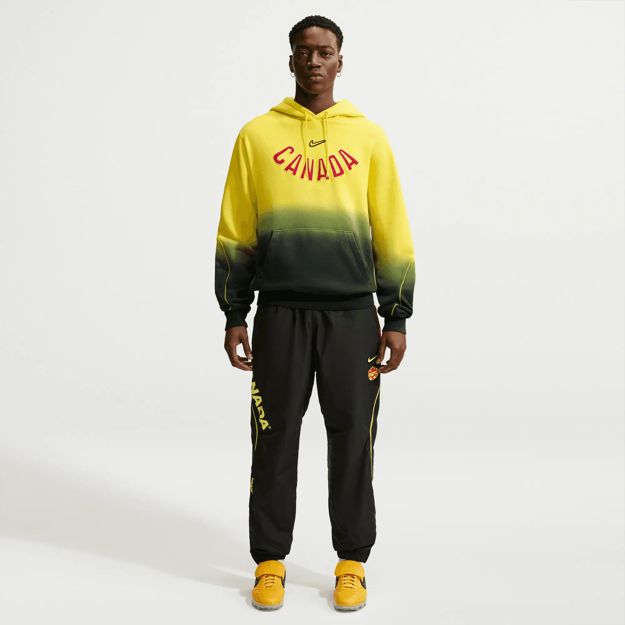 Image of Nike - NOCTA Canada CS Hoodie - (Sonic Yellow/Black)