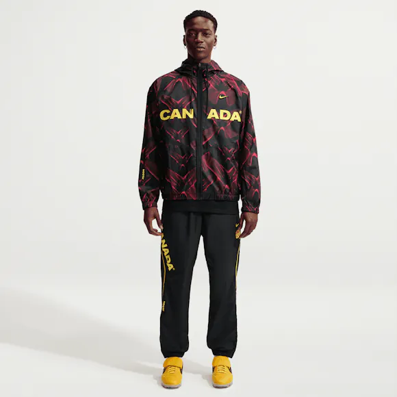 Hero image for Nike - NOCTA Canada Academy Jacket - (Black/University Red)