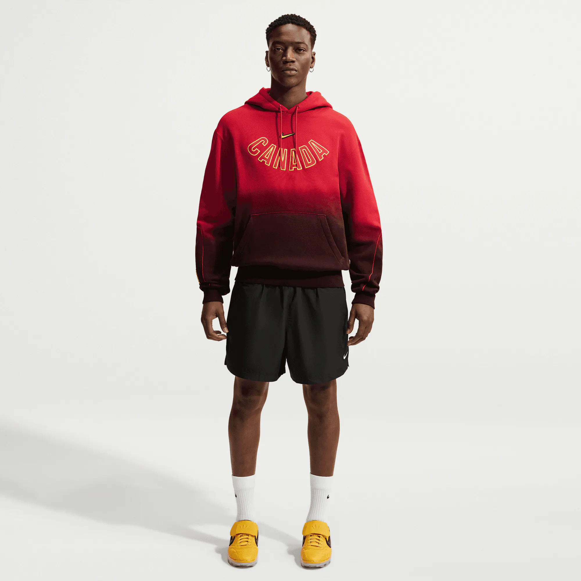 Image of Nike - NOCTA Canada CS Hoodie - (Gym Red/Black)