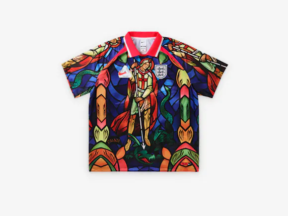 Hero image for Nike - Palace England Short Sleeve Jersey - (Bright Crimson)