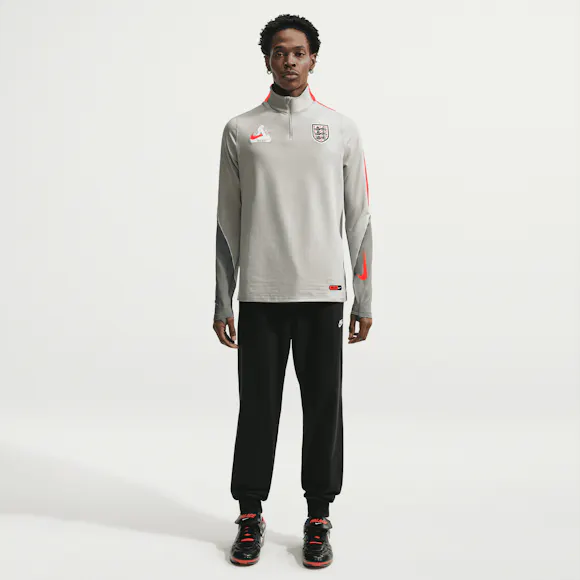 Hero image for Nike - Palace England Strike Drill Top - (Pewter Grey/Cool Grey)