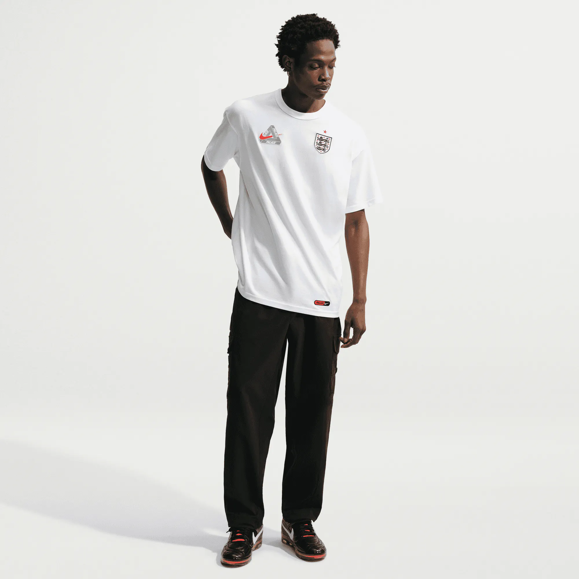 Image of Nike - Palace England T-Shirt - (White)