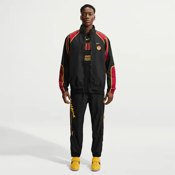 Hero image for Nike - NOCTA Canada Track Jacket - (Black/Gym Red)