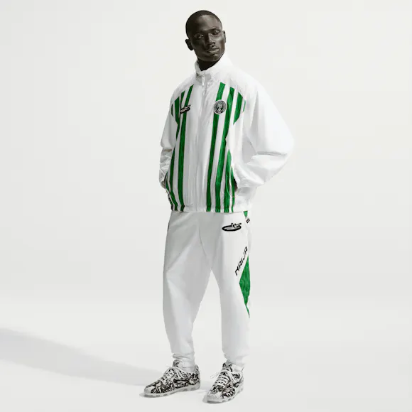 Hero image for Nike - Slawn Nigeria Lightweight Jacket - (White/Black