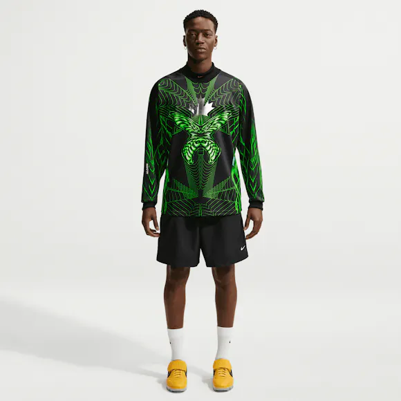 Hero image for Nike - NOCTA Canada Long Sleeve Jersey - (Black/Green)